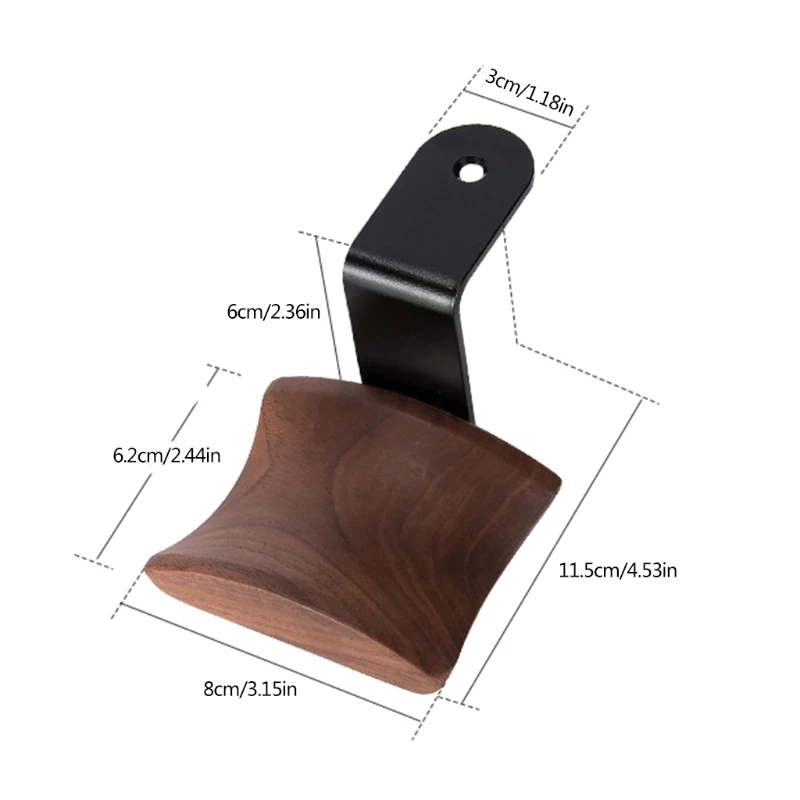 Universal Headphone Stand Holder Z-shape Wall-mounted Headset Hanger Hook Wood Bracket Display Rack Earphone Accessories
Universal Headphone Stand Holder Z-shape Wall-mounted Headset Hanger Hook Wood Bracket Display Rack Earphone Accessories