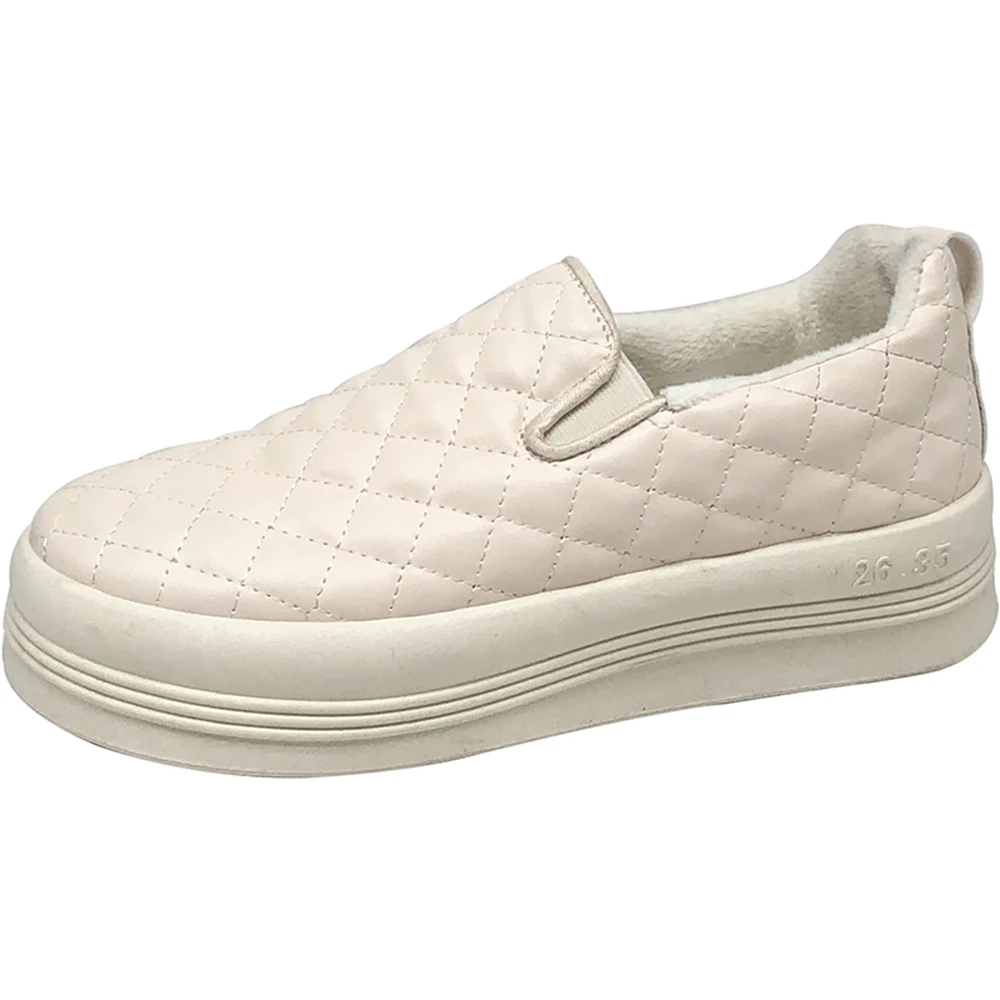 Winter Shoes Women Loafers With Fur Slip-on Clogs Platform All-Match Modis Round Toe Casual Female Sneakers Slip On Creepers 202
Winter Shoes Women Loafers With Fur Slip-on Clogs Platform All-Match Modis Round Toe Casual Female Sneakers Slip On Creepers 202