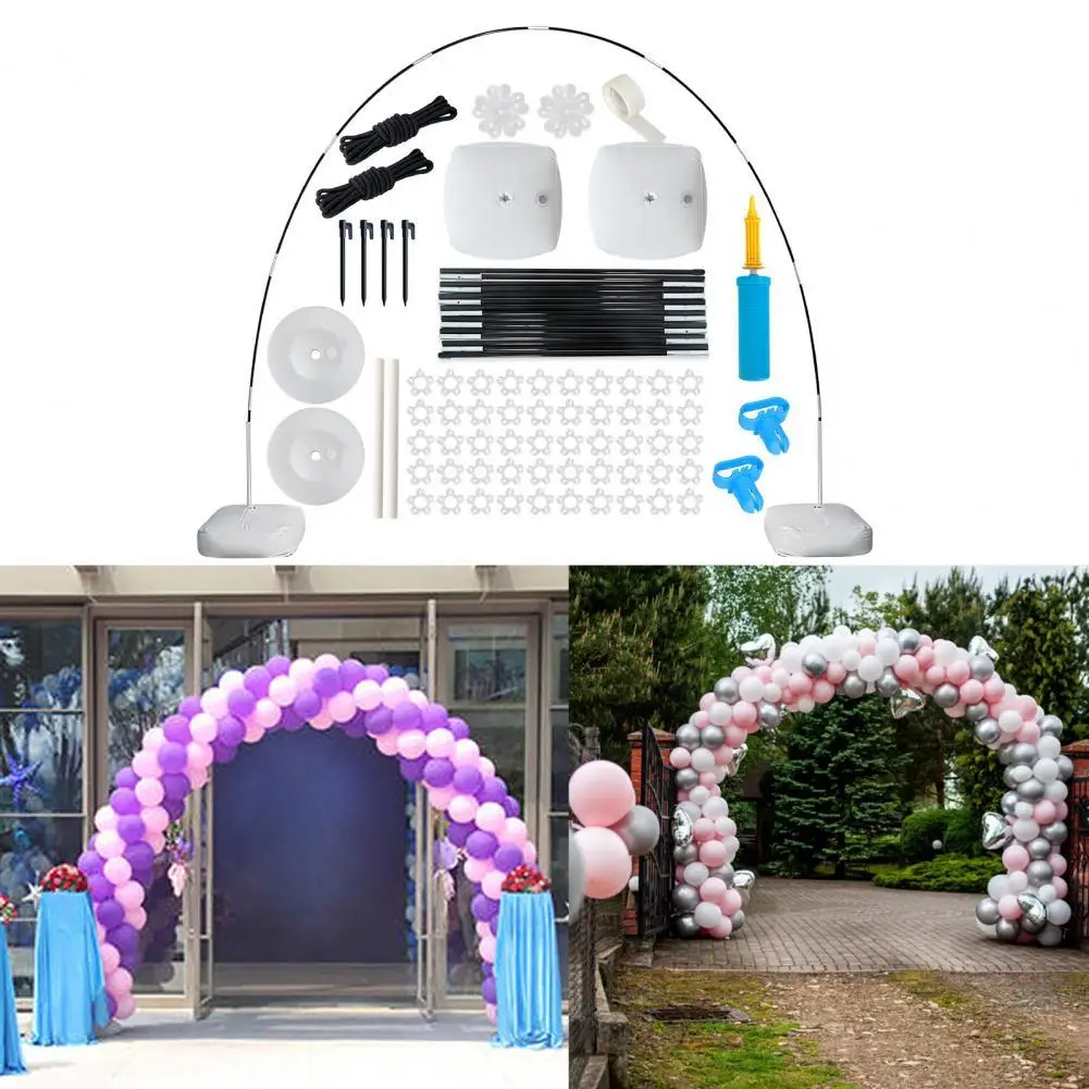 Balloon Arch Frame Reusable Balloon Bracket Stable Lightweight Excellent Large Balloon Arch Stand Kit
Balloon Arch Frame Reusable Balloon Bracket Stable Lightweight Excellent Large Balloon Arch Stand Kit