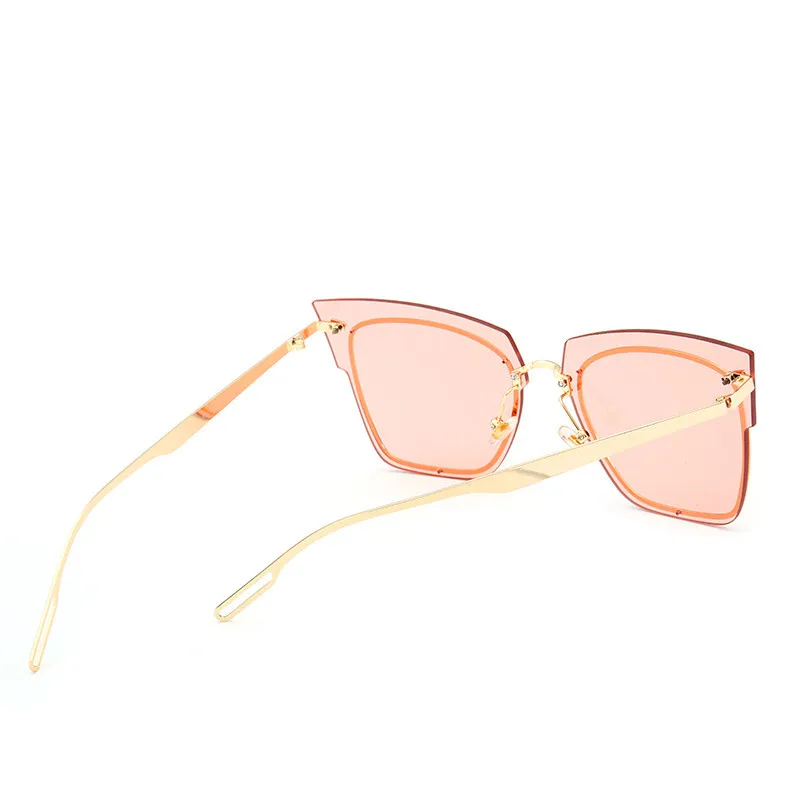 Vintage Oversized Rimless Sunglasses Women Metal Temple Female Brand Design UV400 Outdoor Sun Glass Oculos De Sol Feminino
Vintage Oversized Rimless Sunglasses Women Metal Temple Female Brand Design UV400 Outdoor Sun Glass Oculos De Sol Feminino