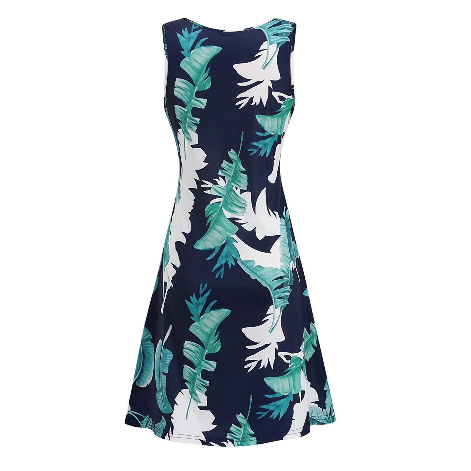Summer Midi Dress Women's Casual New Style O-Neck Print Sleeveless Tank Dress Female Loose Beach Party Dress Vestidos Ropa Mujer
Summer Midi Dress Women's Casual New Style O-Neck Print Sleeveless Tank Dress Female Loose Beach Party Dress Vestidos Ropa Mujer