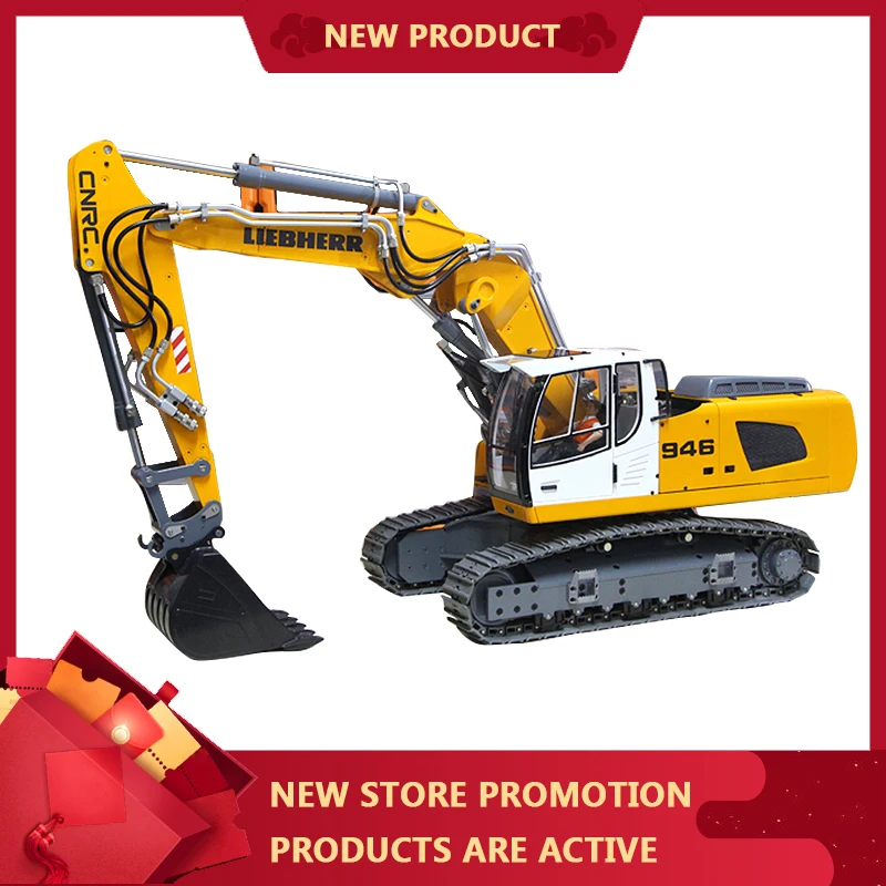 Metal Electric Hydraulic Excavator Model 1/14 Electric 6-way Hydraulic Excavator 946 Hydraulic Excavator Christmas Gift
Metal Electric Hydraulic Excavator Model 1/14 Electric 6-way Hydraulic Excavator 946 Hydraulic Excavator Christmas Gift