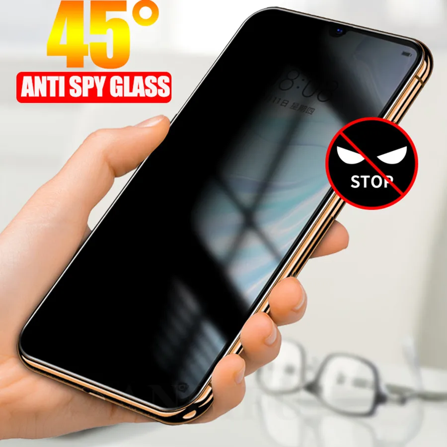 Anti Spy Peep Tempered Glass For Huawei P30 P40 E Lite P20 Pro P Smart Pro Plus 2019 Nova 5T 7i 7 6 SE 5i 5 Pro Screen Protector
Anti Spy Peep Tempered Glass For Huawei P30 P40 E Lite P20 Pro P Smart Pro Plus 2019 Nova 5T 7i 7 6 SE 5i 5 Pro Screen Protector