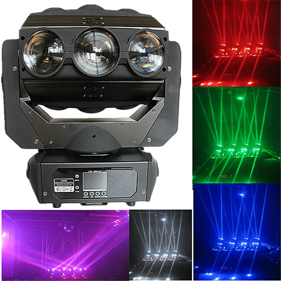 2pcs/lot High power spider beam led lighting 9pcs head moving rotation led lights for dj light Pro triangle spider beam 9pcs 12w
2pcs/lot High power spider beam led lighting 9pcs head moving rotation led lights for dj light Pro triangle spider beam 9pcs 12w