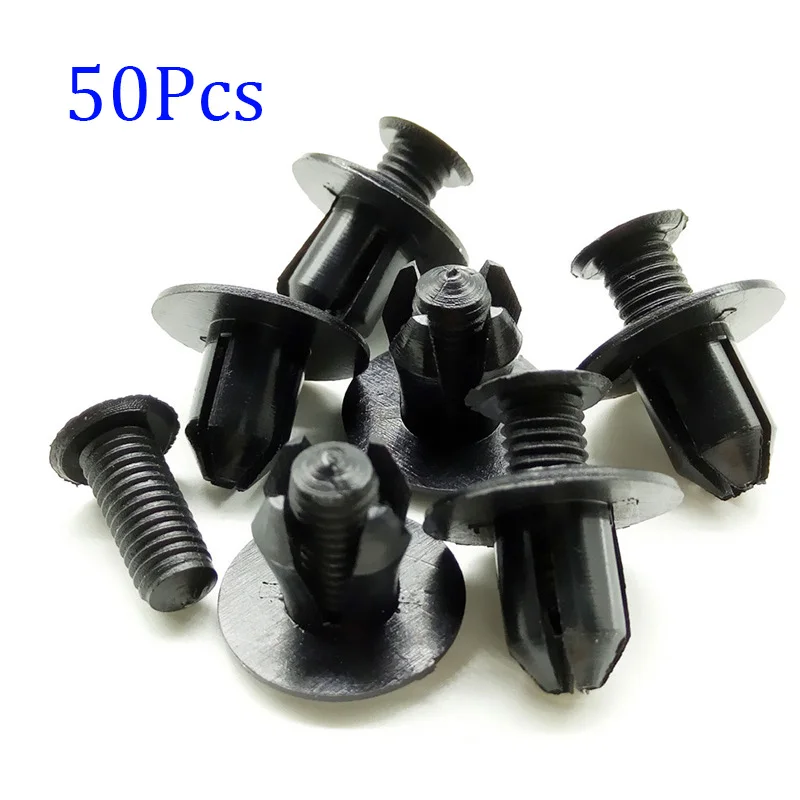 50pcs Universal Car Fasteners Clip For Bumper Fender Fixing Fasteners Plastic Screws Auto Accessories 8mm
50pcs Universal Car Fasteners Clip For Bumper Fender Fixing Fasteners Plastic Screws Auto Accessories 8mm