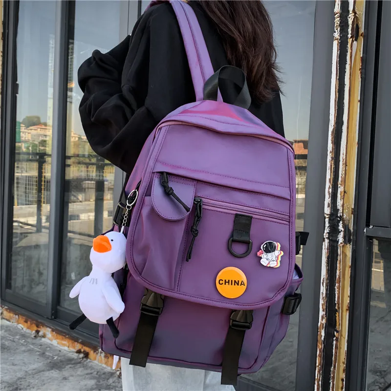 Fashion Nylon Women Backpack Waterproof Male Laptop Backpack For Teen Girls School Bag Female Student Bookbag Mochila
Fashion Nylon Women Backpack Waterproof Male Laptop Backpack For Teen Girls School Bag Female Student Bookbag Mochila