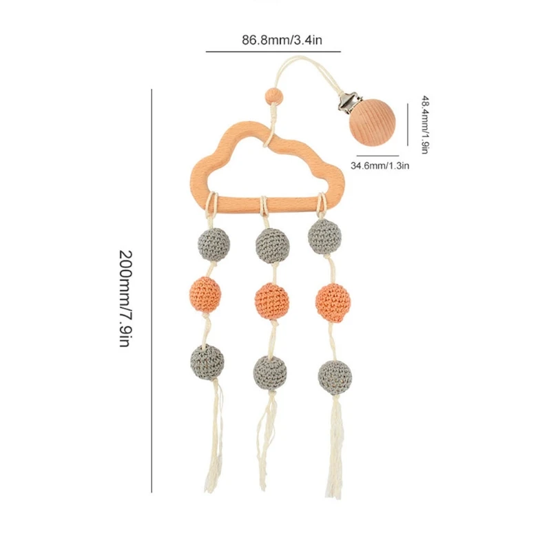 Baby Stroller Pendant Beech Cloud Tassel Rattle Pacifier Chain Clip Bed Bell Nipple Holder Crochet Bead Crib Pram Toy Gift G2AE
Baby Stroller Pendant Beech Cloud Tassel Rattle Pacifier Chain Clip Bed Bell Nipple Holder Crochet Bead Crib Pram Toy Gift G2AE