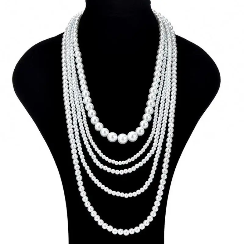 Long Pearl Necklace For Women Jewelry Korean Elegant Bride Long Multi-layer Princess Necklace Charms Jewellery S1710
Long Pearl Necklace For Women Jewelry Korean Elegant Bride Long Multi-layer Princess Necklace Charms Jewellery S1710