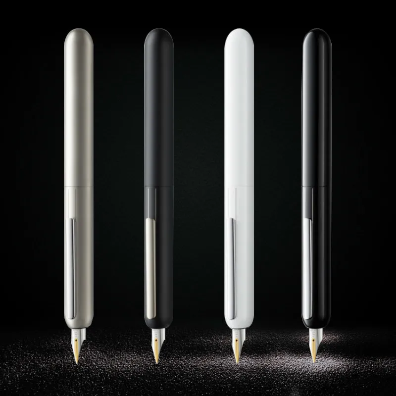 LM Fountain Pen Focus 3 Black Titanium Dialog Series 14K Gold Tip Ink Pen Retractable Nib
LM Fountain Pen Focus 3 Black Titanium Dialog Series 14K Gold Tip Ink Pen Retractable Nib