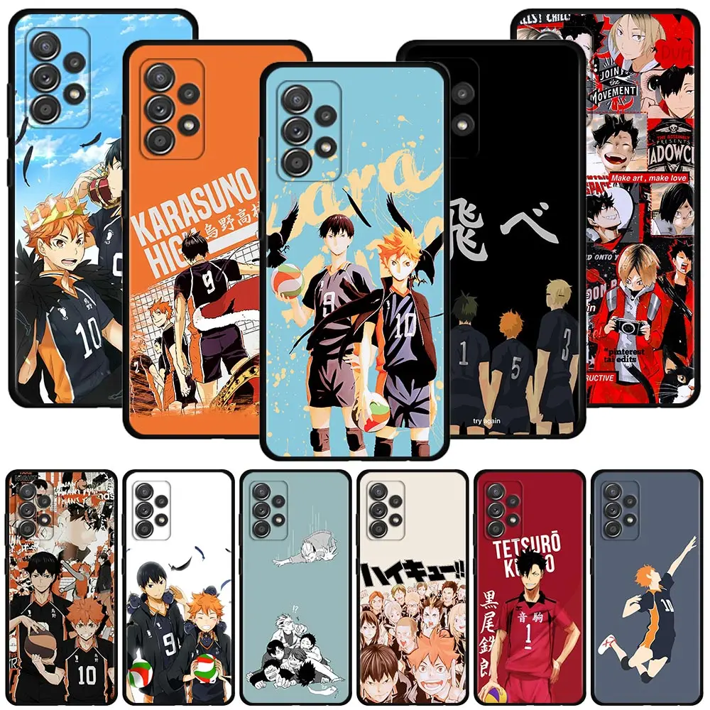Cover For Samsung Galaxy A51 A71 A41 A31 A11 A01 A72 A52 A42 A32 A22 A21s A02s A12 A02 Black Shell Case Housing Case Haikyuu
Cover For Samsung Galaxy A51 A71 A41 A31 A11 A01 A72 A52 A42 A32 A22 A21s A02s A12 A02 Black Shell Case Housing Case Haikyuu