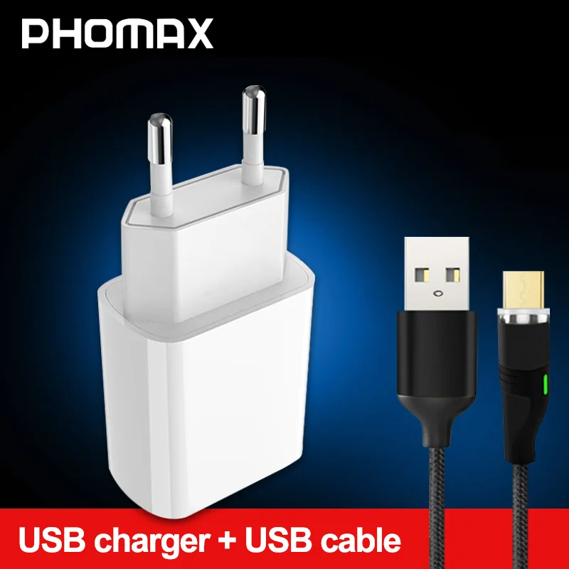 PHOMAX USB зарядное устройство 3 0 18 Вт быстрое для телефона iPhone X xs 8 7 iPad samsung Galaxy s8 s9 htc