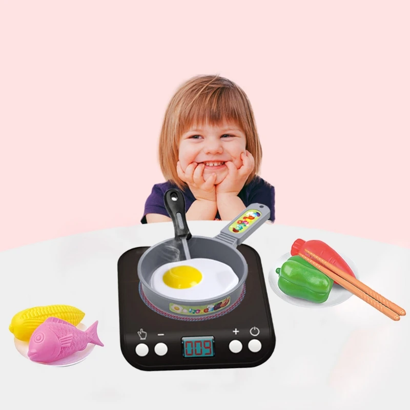 Simulation Kitchen Cooking Toy Dollhouse Pretend Play Set w/ Plate Bowl Cooking Pot Interactive Toddler Boys Girls Favor
Simulation Kitchen Cooking Toy Dollhouse Pretend Play Set w/ Plate Bowl Cooking Pot Interactive Toddler Boys Girls Favor