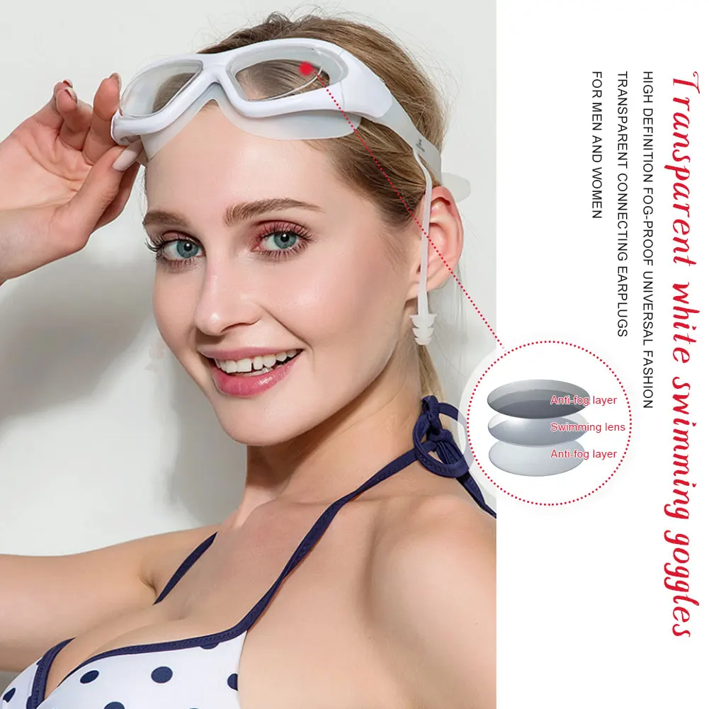 Swimming Goggles Waterproof Anti-fog Leak-Free Wide-Angle Adults Swimming Glasses Transparent Anti-Uv Big Frame Goggles 
Swimming Goggles Waterproof Anti-fog Leak-Free Wide-Angle Adults Swimming Glasses Transparent Anti-Uv Big Frame Goggles