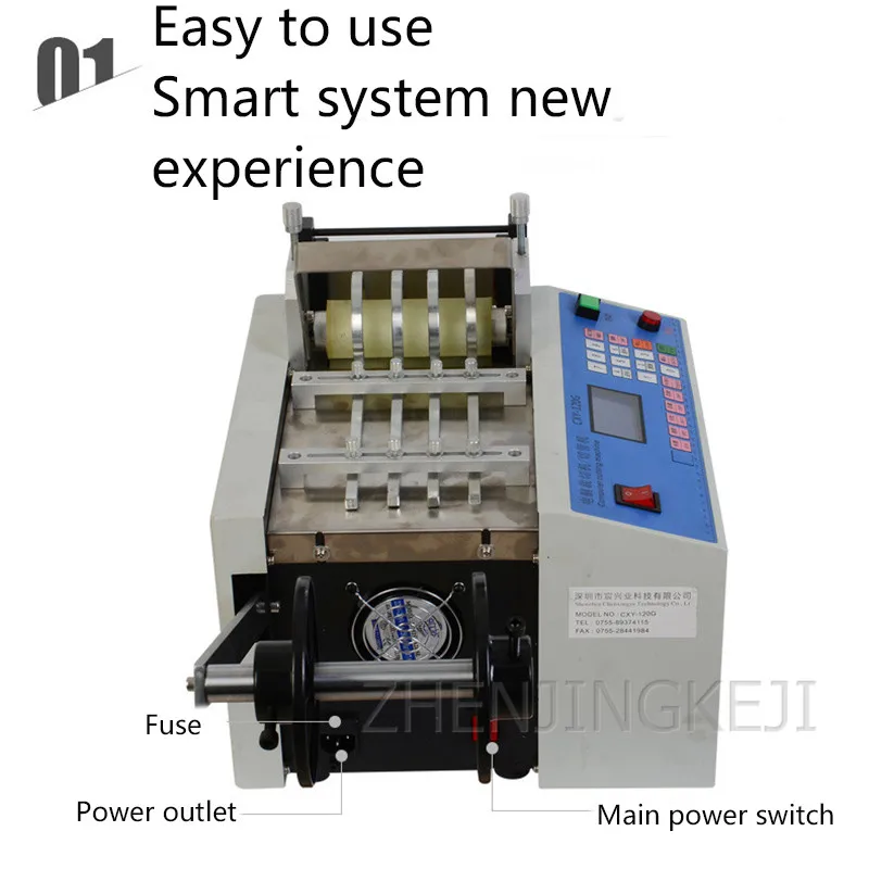 Fully Automatic High Speed Heat Shrinkable Tube Pipe Cutting Machine Computer Cutting Machine Plastic Hose Pipe Cutting Machine
Fully Automatic High Speed Heat Shrinkable Tube Pipe Cutting Machine Computer Cutting Machine Plastic Hose Pipe Cutting Machine