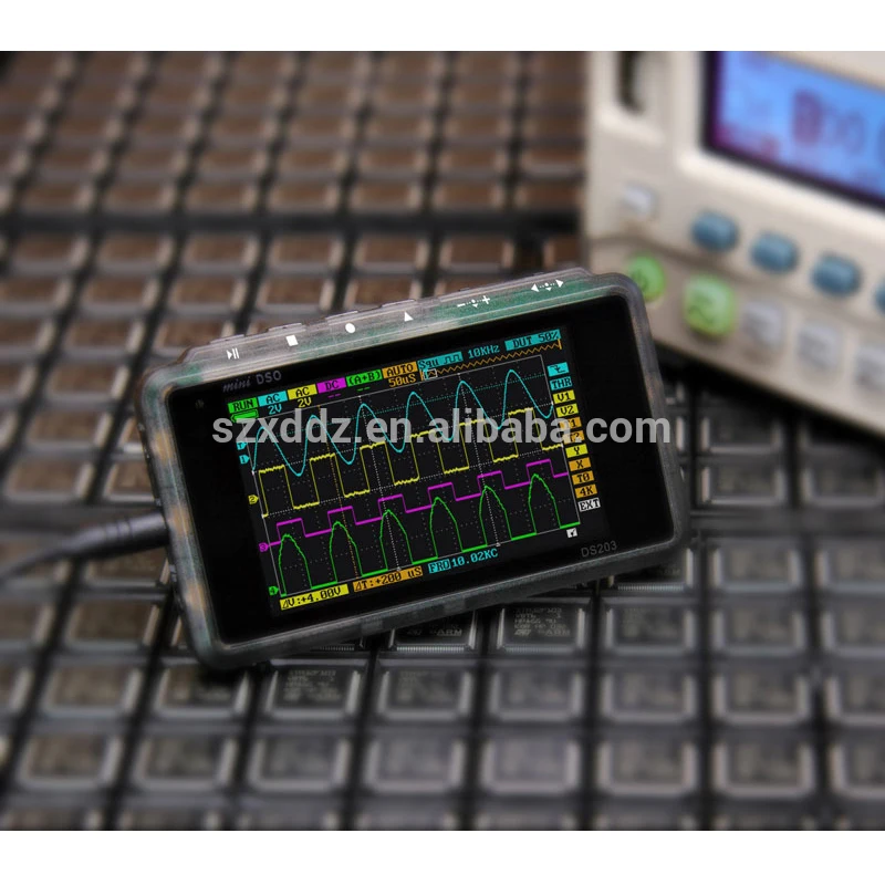 4 Channel Digital Oscilloscope Mini Pocket Oscilloscope 3 inch DS213 DSO213
4 Channel Digital Oscilloscope Mini Pocket Oscilloscope 3 inch DS213 DSO213