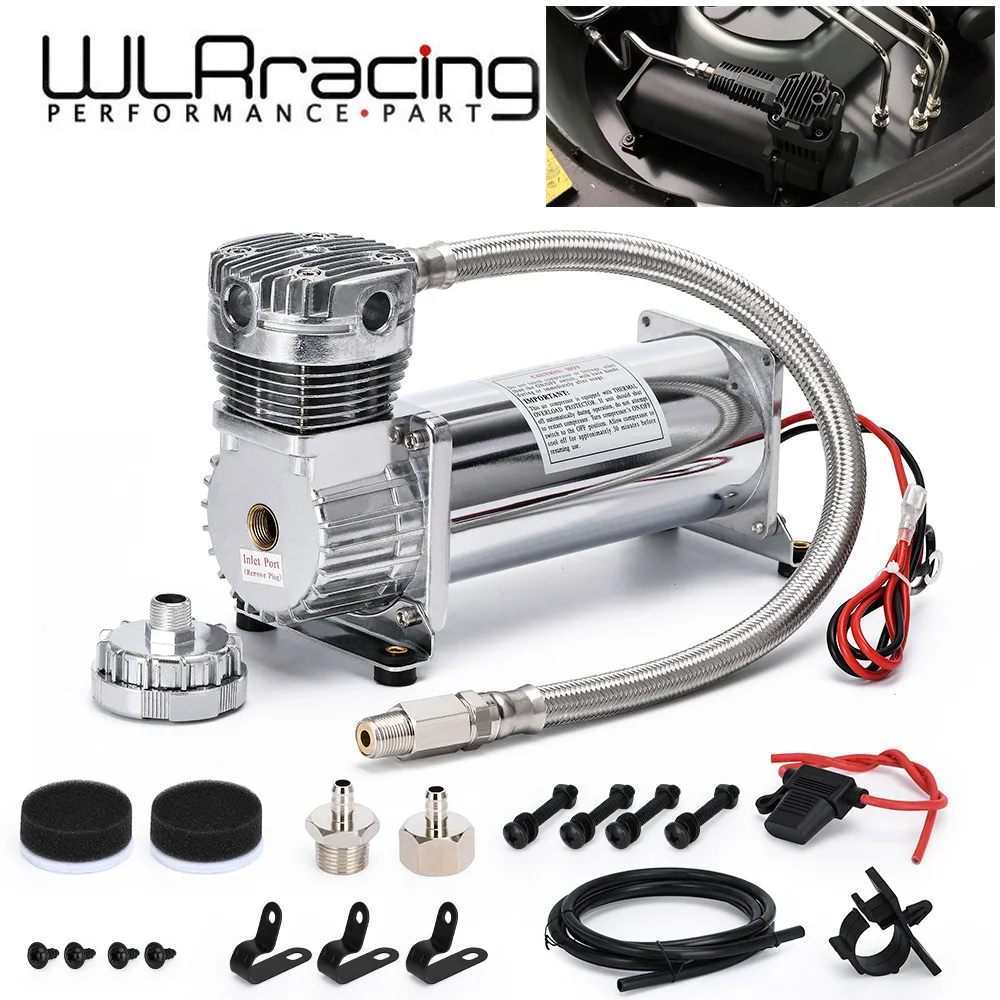 Универсальный DC 12V 480c MAXPOWER 200 PSI OUTLET 3/8 NPT автомобильный компрессор пневматической подвески/насос автомобильные аксессуары WLR-VAC01
Универсальный DC 12V 480c MAXPOWER 200 PSI OUTLET 3/8 NPT автомобильный компрессор пневматической подвески/насос автомобильные аксессуары WLR-VAC01