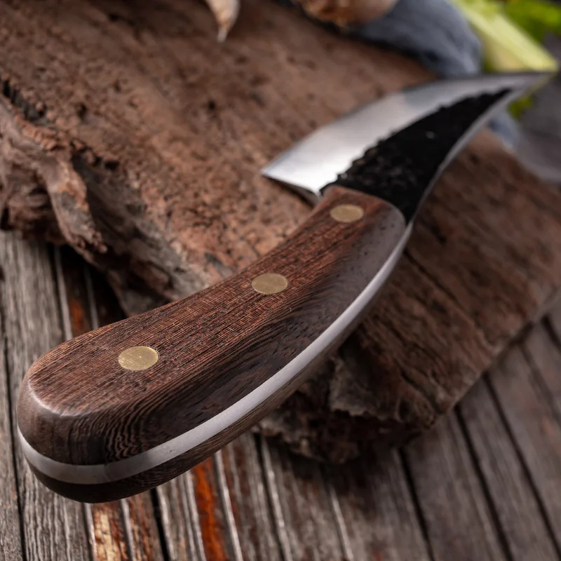 Handmade Forged Kitchen Knife Cooking Tool Meat Cleaver Vegetable Fruit Boning Knife Fish Knife Butcher Knife Hunting Knives
Handmade Forged Kitchen Knife Cooking Tool Meat Cleaver Vegetable Fruit Boning Knife Fish Knife Butcher Knife Hunting Knives