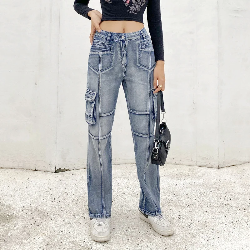 Модные прямые джинсы, женская одежда, широкие брюки, повседневные ассиметричные джинсовые брюки в стиле Харадзюку, хипстерские шикарные хи...
Модные прямые джинсы, женская одежда, широкие брюки, повседневные ассиметричные джинсовые брюки в стиле Харадзюку, хипстерские шикарные хи...