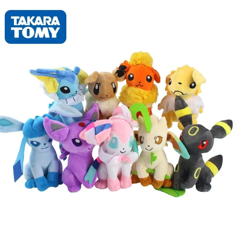 Takara Tomy Pokemon Jolteon Vaporeon Flareon сильвеон 20 см плюшевая кукла Ibei сидя плюшевая игрушка кукла дает детям подарок
Takara Tomy Pokemon Jolteon Vaporeon Flareon сильвеон 20 см плюшевая кукла Ibei сидя плюшевая игрушка кукла дает детям подарок