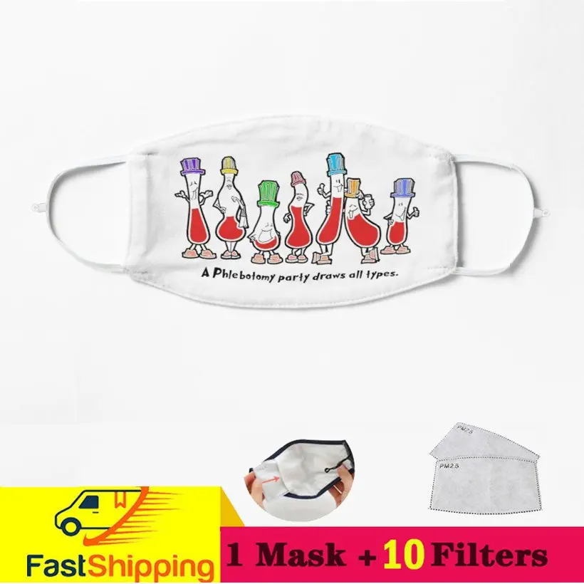 Phlebotomy draws all types Micro Staph Wild Ride Dust-Proof Washable Mask Mascarilla Reusable Protective Dustproof Dust-Proof
Phlebotomy draws all types Micro Staph Wild Ride Dust-Proof Washable Mask Mascarilla Reusable Protective Dustproof Dust-Proof