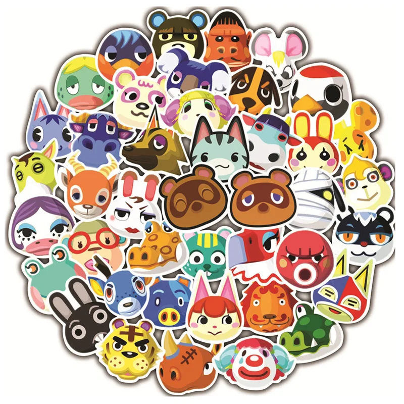 50 Animal Crossing Animal Crossing Animal Mori Friends graffiti stickers mug trolley stickers
50 Animal Crossing Animal Crossing Animal Mori Friends graffiti stickers mug trolley stickers