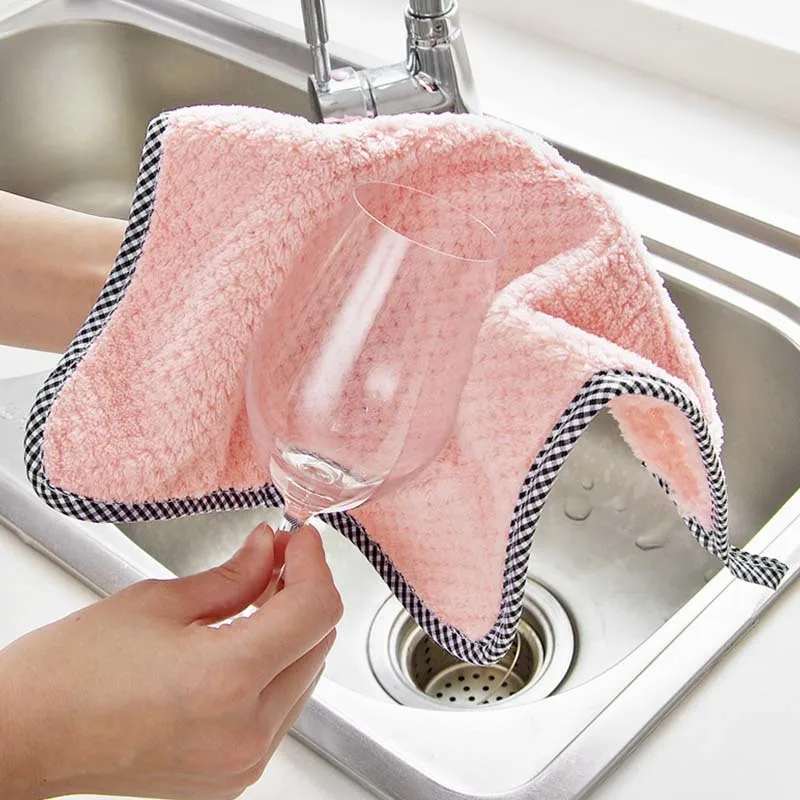 Pineapple Rag Thickened Super Absorbent Coral Wool Dishwashing Towel Kitchen Household Cleaning Cloth Towel
Pineapple Rag Thickened Super Absorbent Coral Wool Dishwashing Towel Kitchen Household Cleaning Cloth Towel