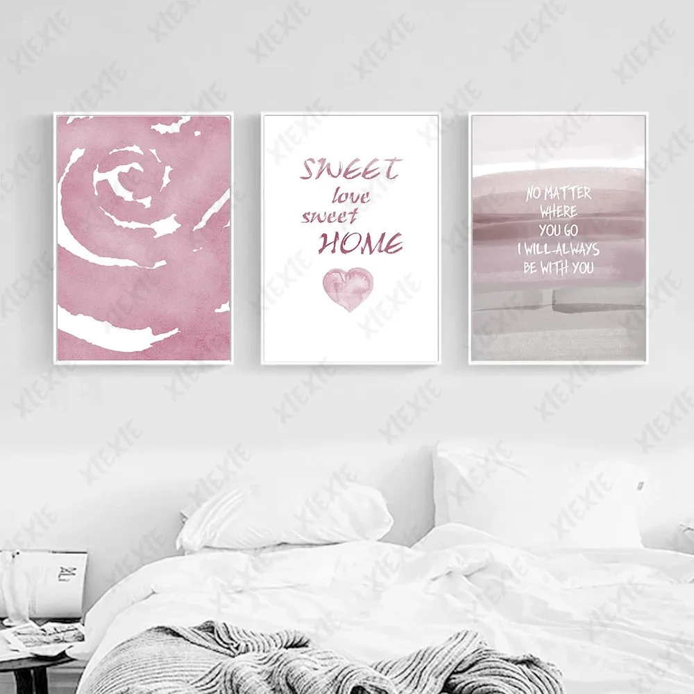 Pink Abstract Poster Art Alphabet Canvas Painting Sweet Love Wallpaper Craft Print Nordic Picture Decoration Home Bedroom
Pink Abstract Poster Art Alphabet Canvas Painting Sweet Love Wallpaper Craft Print Nordic Picture Decoration Home Bedroom
