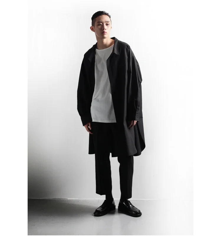 Style retro stand collar medium length windbreaker men's Japanese and Korean style loose trend jacket
Style retro stand collar medium length windbreaker men's Japanese and Korean style loose trend jacket