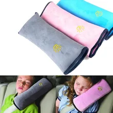 Car Safety Support Pillow Baby Strap Cushion Shoulder Pads Cover Seatbelt Harness Mat Auto Safety Headrest Neck Protect Pillows