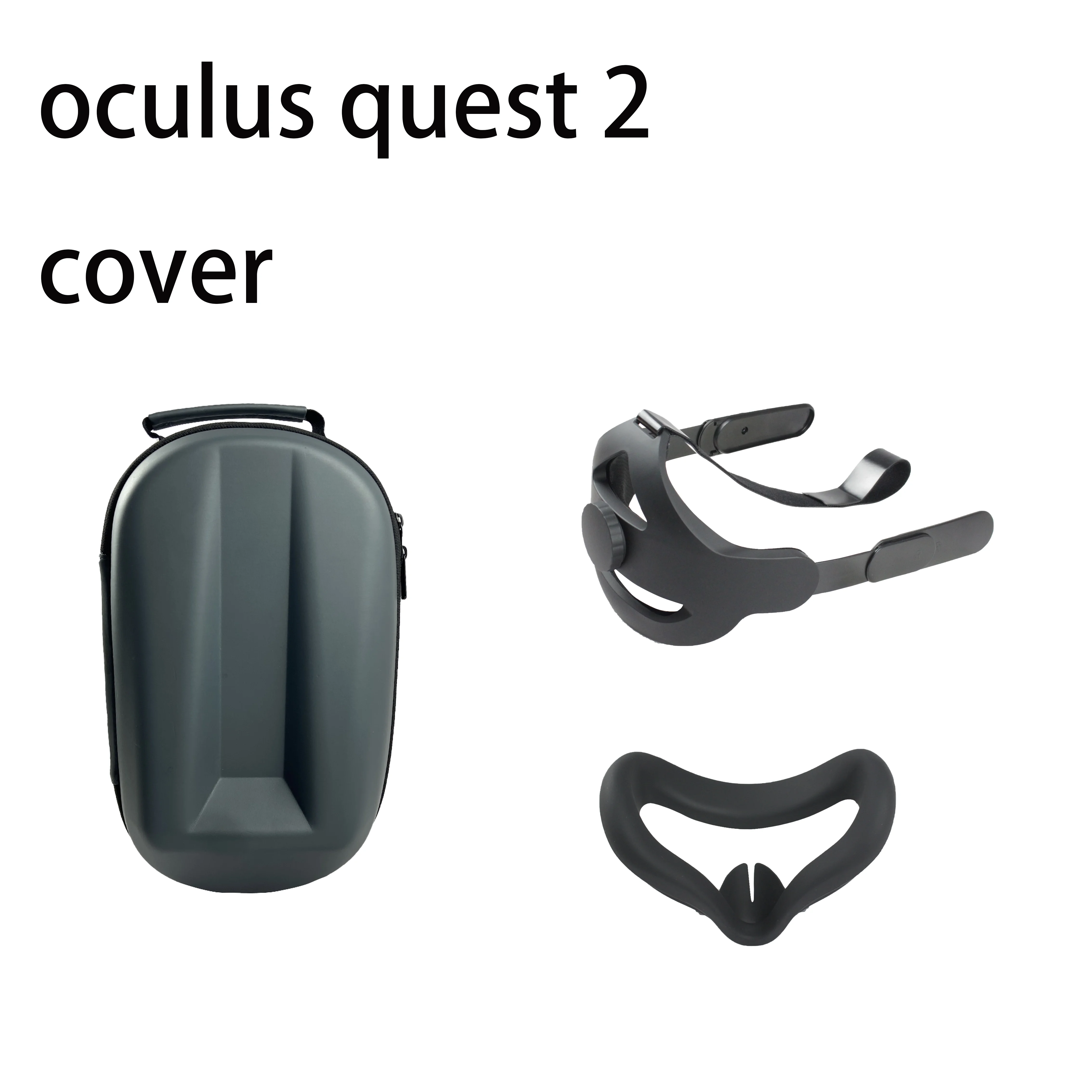 Adjustable, suitable for oculus quest 2 controller VR accessory K6 replacement headband storage box silicone mask (combination)
Adjustable, suitable for oculus quest 2 controller VR accessory K6 replacement headband storage box silicone mask (combination)