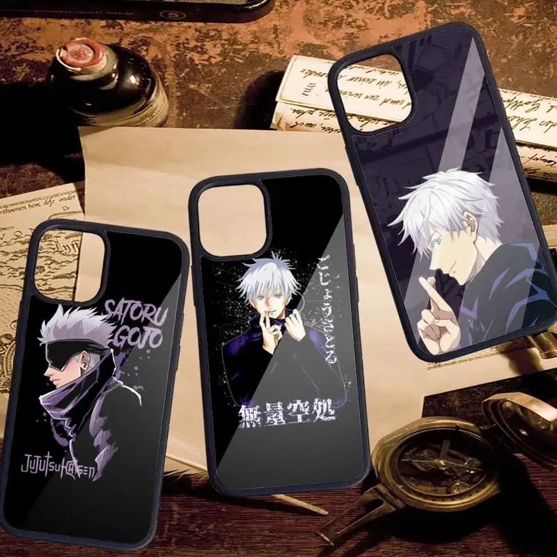 Anime Jujutsu Kaisen Satoru Gojo Phone Case PC for iPhone 11 12 pro XS MAX 8 7 6 6S Plus X 5S SE 2020 XR
Anime Jujutsu Kaisen Satoru Gojo Phone Case PC for iPhone 11 12 pro XS MAX 8 7 6 6S Plus X 5S SE 2020 XR