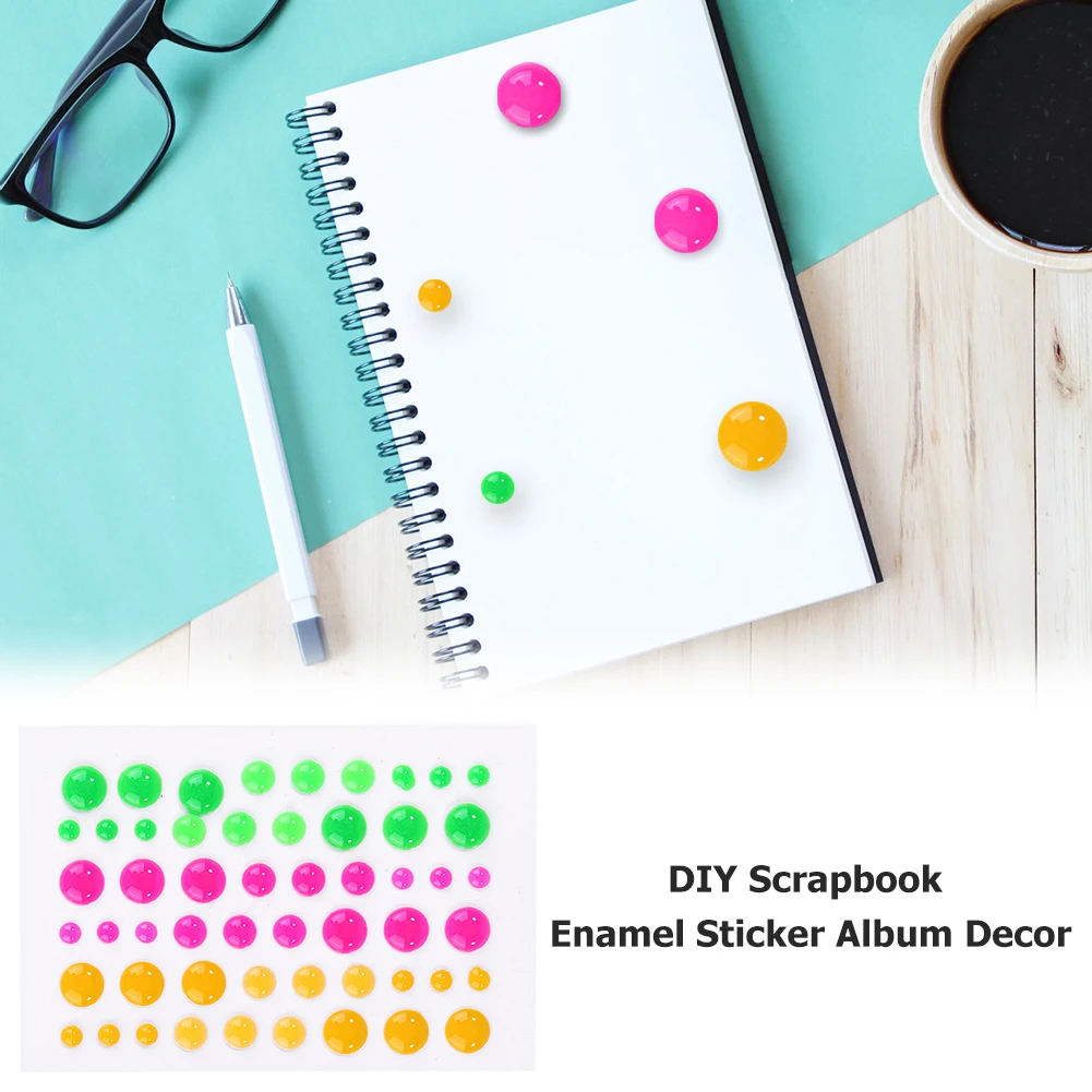 Bright Color Sugar Sprinkles Self-adhesive Enamel Dots Resin Sticker For DIY Scrapbooking Photo Album Cards Crafts Decor
Bright Color Sugar Sprinkles Self-adhesive Enamel Dots Resin Sticker For DIY Scrapbooking Photo Album Cards Crafts Decor