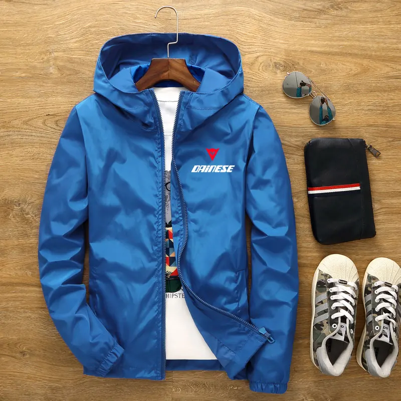 Fashion casual men's windbreaker jacket men's zipper thin hooded jacket spring and autumn new windproof bomber jacket men
Fashion casual men's windbreaker jacket men's zipper thin hooded jacket spring and autumn new windproof bomber jacket men