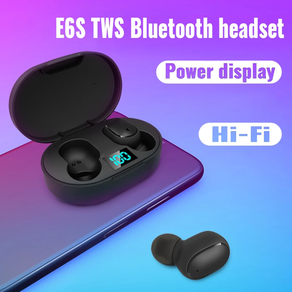 E6s Earphones Bluetooth Headphones Headset Wireless Mini HIFI Headset Stereo in-Ear Waterproof Sports Earphone Earbuds Dropship
E6s Earphones Bluetooth Headphones Headset Wireless Mini HIFI Headset Stereo in-Ear Waterproof Sports Earphone Earbuds Dropship