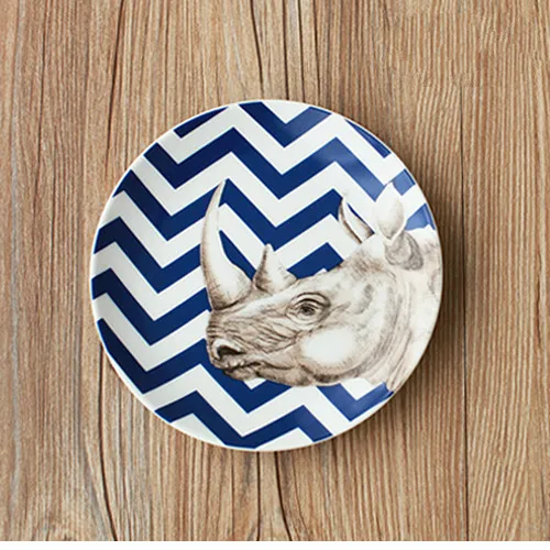 Creative Animal Deer Ceramic Plate African Grassland Animal Tableware Porcelain Plate Cake Plate Dinner Plate Sets
Creative Animal Deer Ceramic Plate African Grassland Animal Tableware Porcelain Plate Cake Plate Dinner Plate Sets