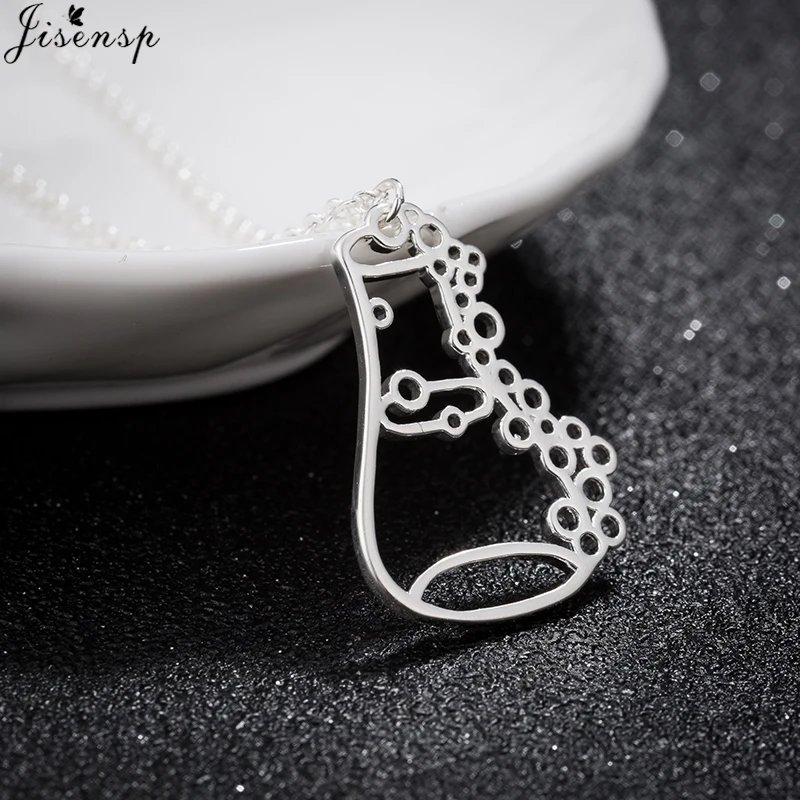 Ожерелье Jisensp из нержавеющей стали с пузырьками, чокер с химическим пустотелым кулоном в бутылке, геометрическое ювелирное изделие, подарок...
Ожерелье Jisensp из нержавеющей стали с пузырьками, чокер с химическим пустотелым кулоном в бутылке, геометрическое ювелирное изделие, подарок...