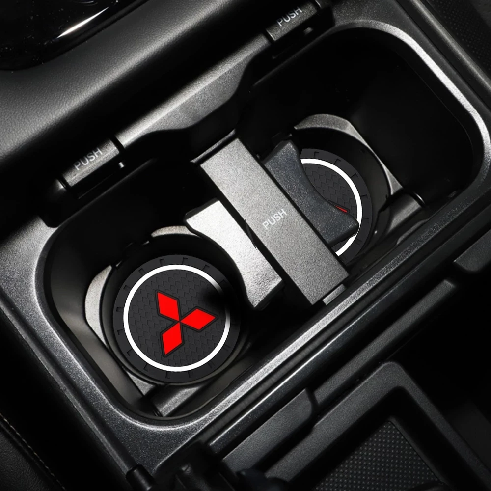 2 шт. внешние силиконовые противоскользящие подставки для Mitsubishi Asx Lancer Pajero Outlander