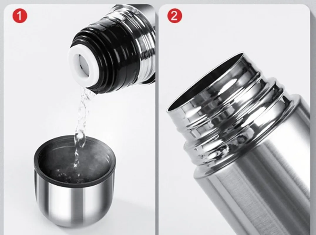 New Double-layer Bullet Shape Thermos Stainless Steel BPA Free Water Bottle Vacuum Flask Drink Bottle Coffee Mug for Travel Cup
New Double-layer Bullet Shape Thermos Stainless Steel BPA Free Water Bottle Vacuum Flask Drink Bottle Coffee Mug for Travel Cup