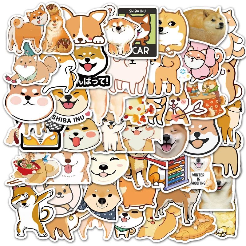 10/30/50PCS cartoon cute Shiba Inu graffiti toy suitcase laptop mobile phone skateboard sticker waterproof decoration wholesale
10/30/50PCS cartoon cute Shiba Inu graffiti toy suitcase laptop mobile phone skateboard sticker waterproof decoration wholesale