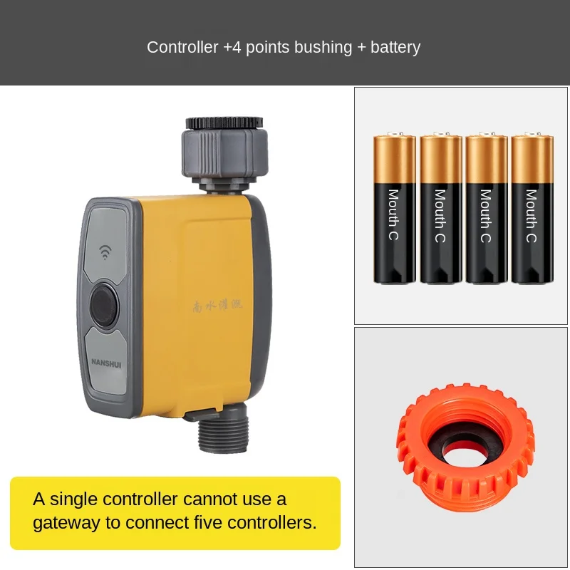 Mobile Phone Remote WiFi Control Timer Watering Home Intelligent Automatic Irrigation Watering System Garden Artifact
Mobile Phone Remote WiFi Control Timer Watering Home Intelligent Automatic Irrigation Watering System Garden Artifact