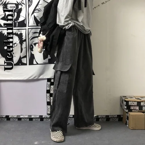 Ucuhulnl Korea Ulzzang Pocket Fashion Cargo Punk Female Large Size Trousers Ins Streetwear Hip Hop Vintage Fun Couple Loose
Ucuhulnl Korea Ulzzang Pocket Fashion Cargo Punk Female Large Size Trousers Ins Streetwear Hip Hop Vintage Fun Couple Loose