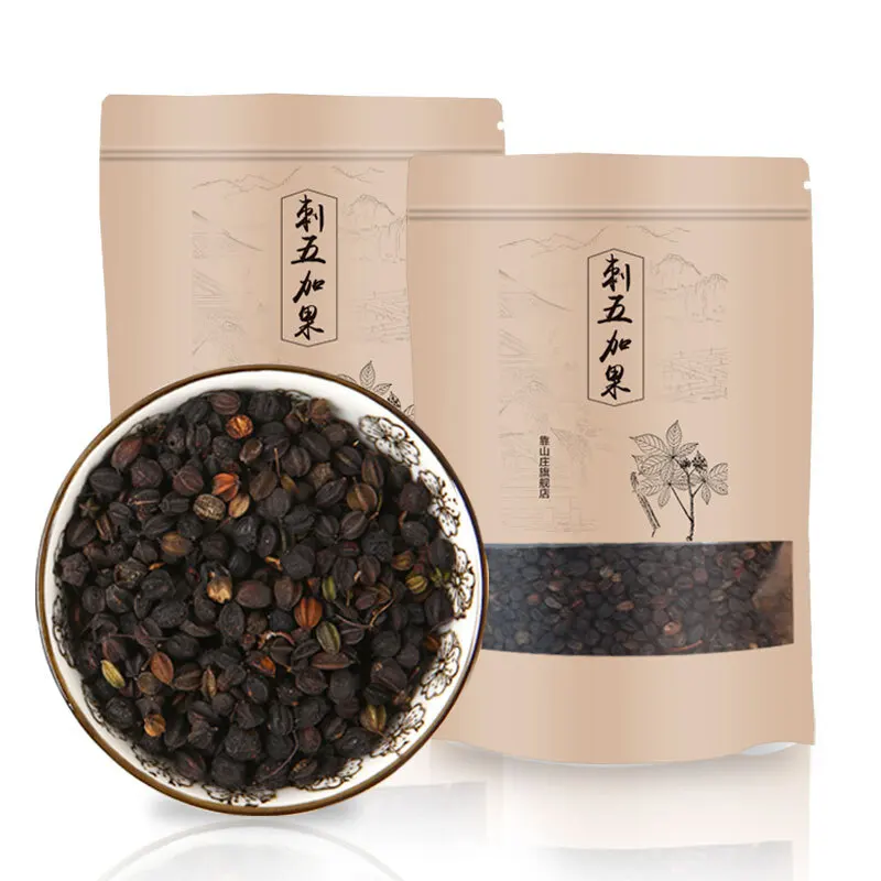 Acanthopanax senticosus fruit, Acanthopanax senticosus seed leaf tea and Acanthopanax senticosus granules in Changbai Mountain
Acanthopanax senticosus fruit, Acanthopanax senticosus seed leaf tea and Acanthopanax senticosus granules in Changbai Mountain