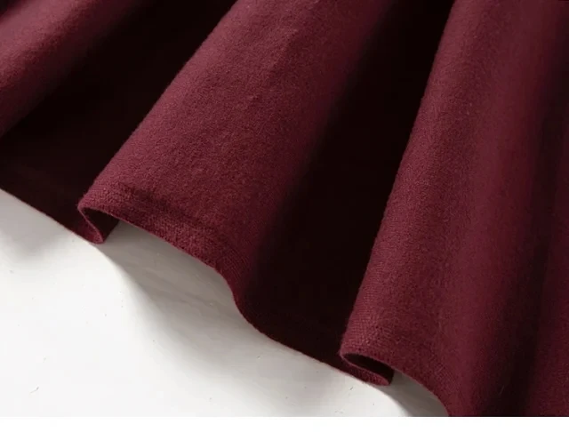 Turtleneck Knitted Midi Dress Women Two Colors Elastic Waist Long Sleeve Elegant Dress with Buttons 2020 New
Turtleneck Knitted Midi Dress Women Two Colors Elastic Waist Long Sleeve Elegant Dress with Buttons 2020 New