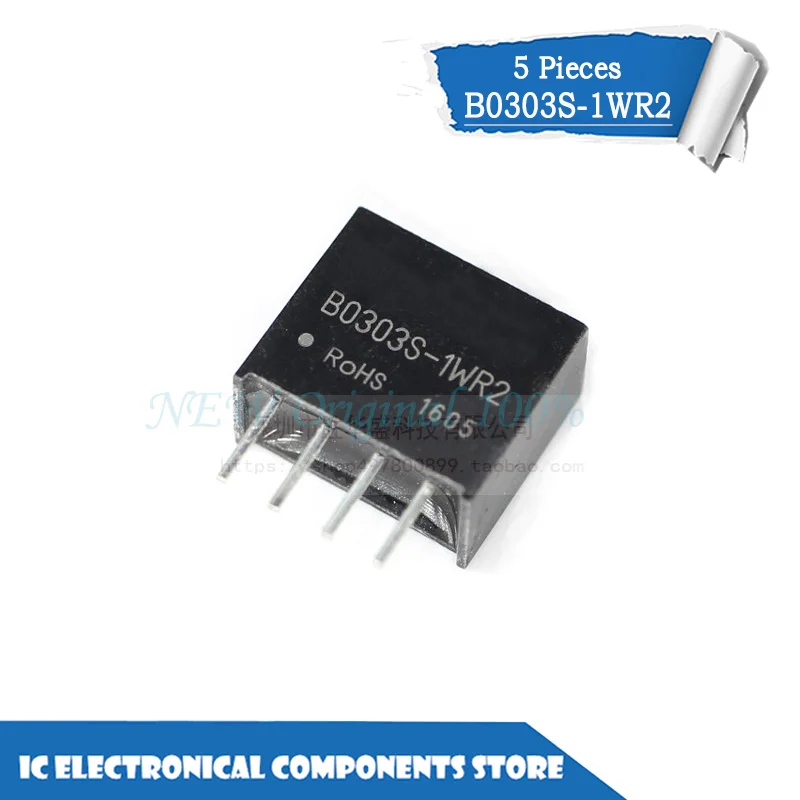 New original 5PCS 10PCS 100PCS B0303S-1WR2 DC-DC Isolated power module 3V turn 3V
New original 5PCS 10PCS 100PCS B0303S-1WR2 DC-DC Isolated power module 3V turn 3V