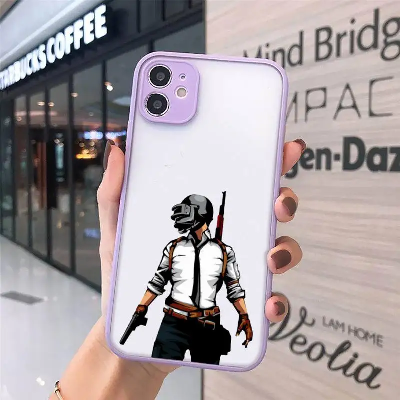 Hote game PUBG Phone Cases matte transparent For iphone 7 8 11 12 plus mini x xs xr pro max cover
Hote game PUBG Phone Cases matte transparent For iphone 7 8 11 12 plus mini x xs xr pro max cover
