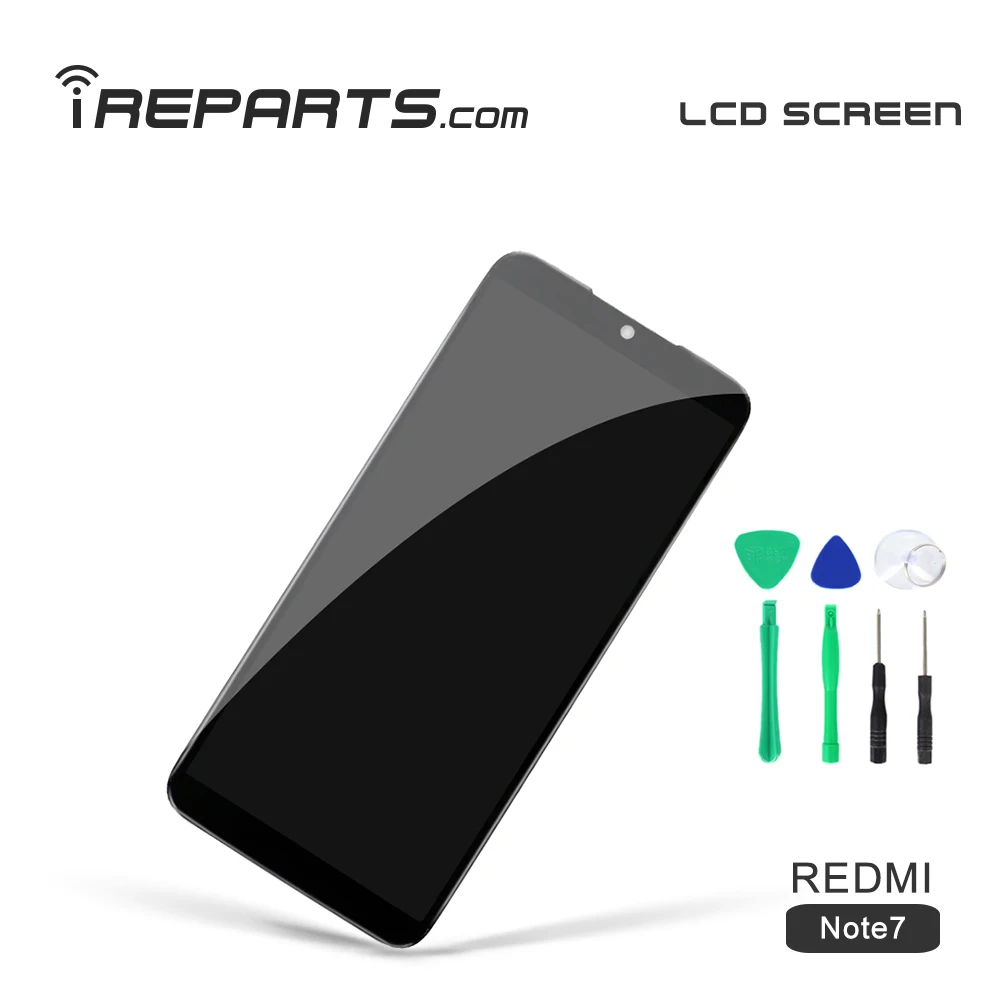 IREPARTS экран дисплей для Xiaomi Redmi Note 7 ЖК сенсорный Pantalla Замена + Бесплатные