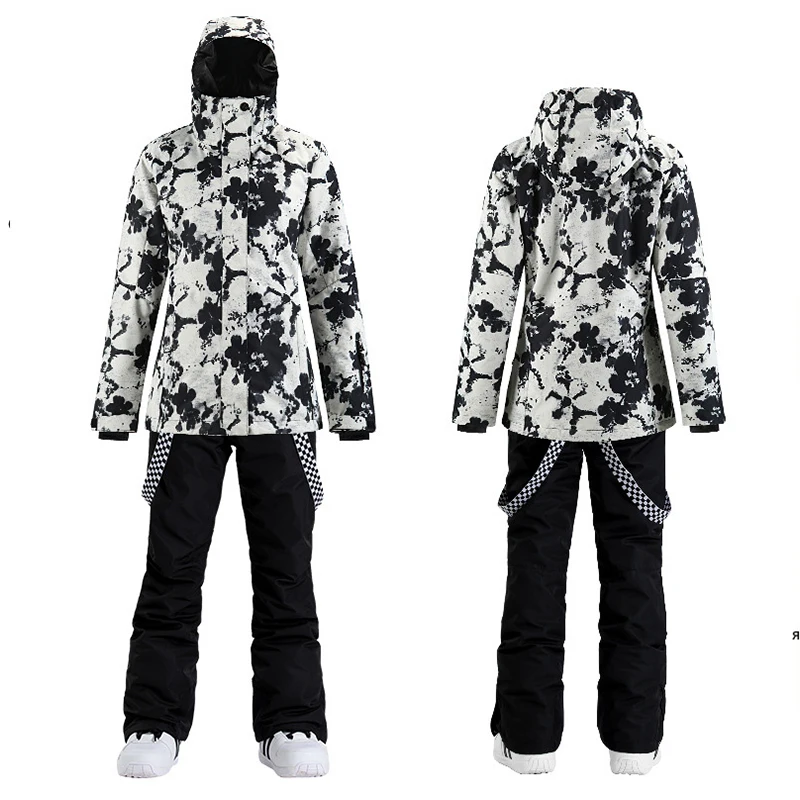 Ski Suit Women Winter Outdoor Snowboard Suit Windproof Warm Thickened Jacket And Pants Snow Sports Alpine Ski Set For Women
Ski Suit Women Winter Outdoor Snowboard Suit Windproof Warm Thickened Jacket And Pants Snow Sports Alpine Ski Set For Women