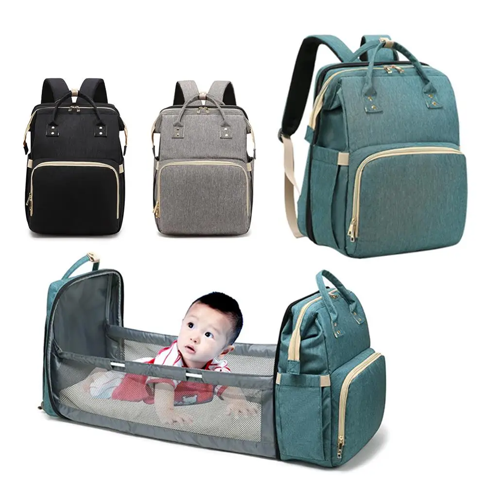 Multi-purpose Diaper Bag Large Capacity Portable Travel Baby Bag Retrachable Bassinet and Changing Station
Multi-purpose Diaper Bag Large Capacity Portable Travel Baby Bag Retrachable Bassinet and Changing Station