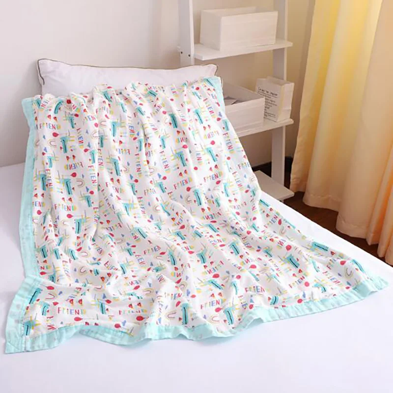 Baby Bath Towel Muslin Wraps Blanket Gauze Swaddle Towels Cotton Bedclothes Scarf for Stroller 115*115cm YMM039 
Baby Bath Towel Muslin Wraps Blanket Gauze Swaddle Towels Cotton Bedclothes Scarf for Stroller 115*115cm YMM039