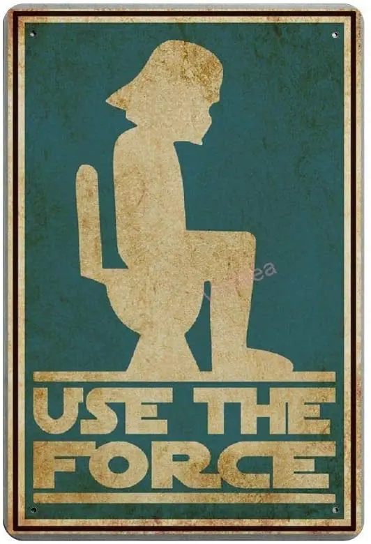 Use The Force Retro Metal Tin Sign Plaque Poster Wall Decor Art Shabby Chic Gift Suitable
Use The Force Retro Metal Tin Sign Plaque Poster Wall Decor Art Shabby Chic Gift Suitable